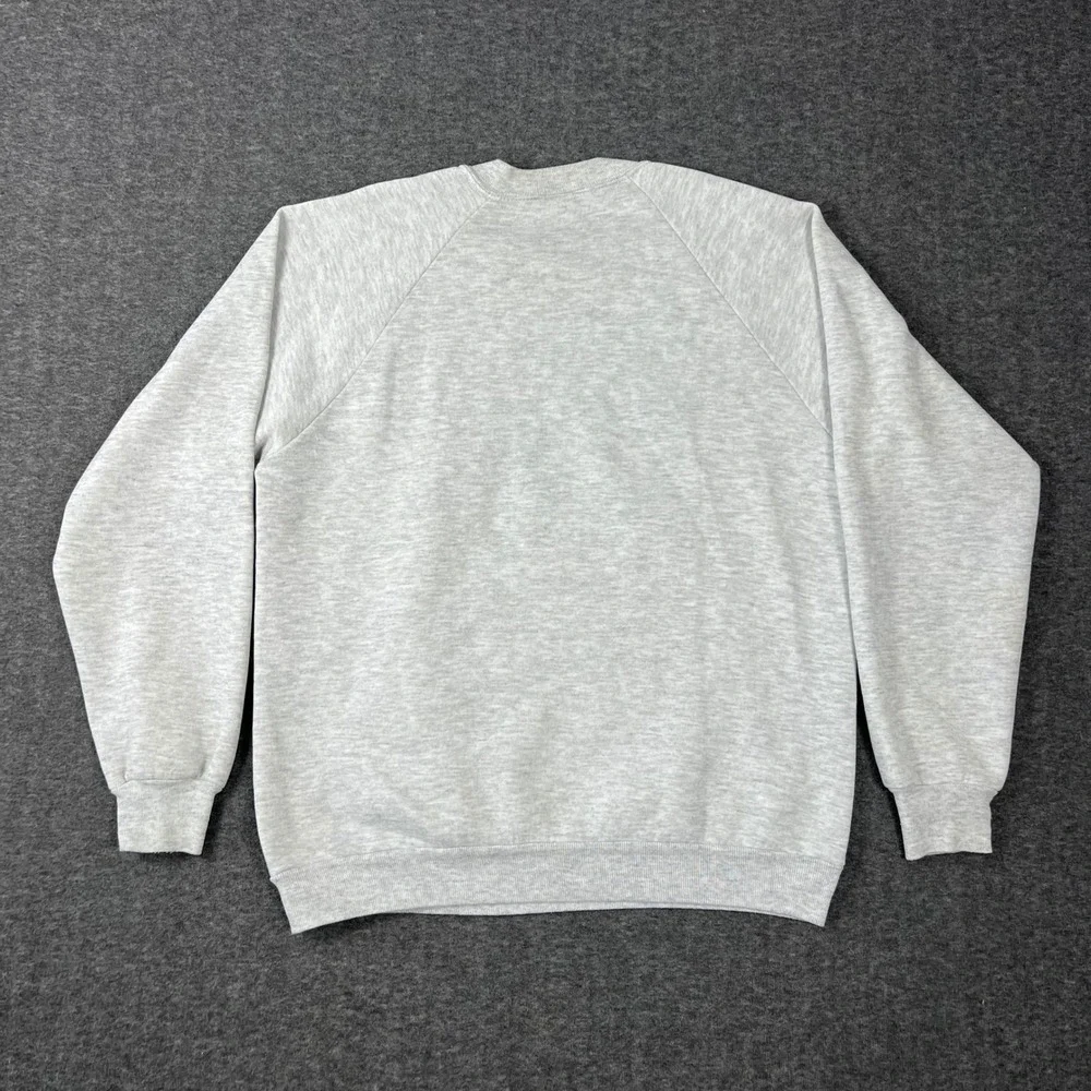 Vintage LBI Long Beach Island Sweatshirt Mens Large Grey Vacation Made in USA